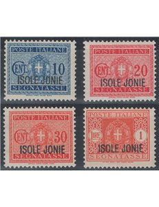 IONIAN ISLANDS 1941 Postage Due 4v MH*