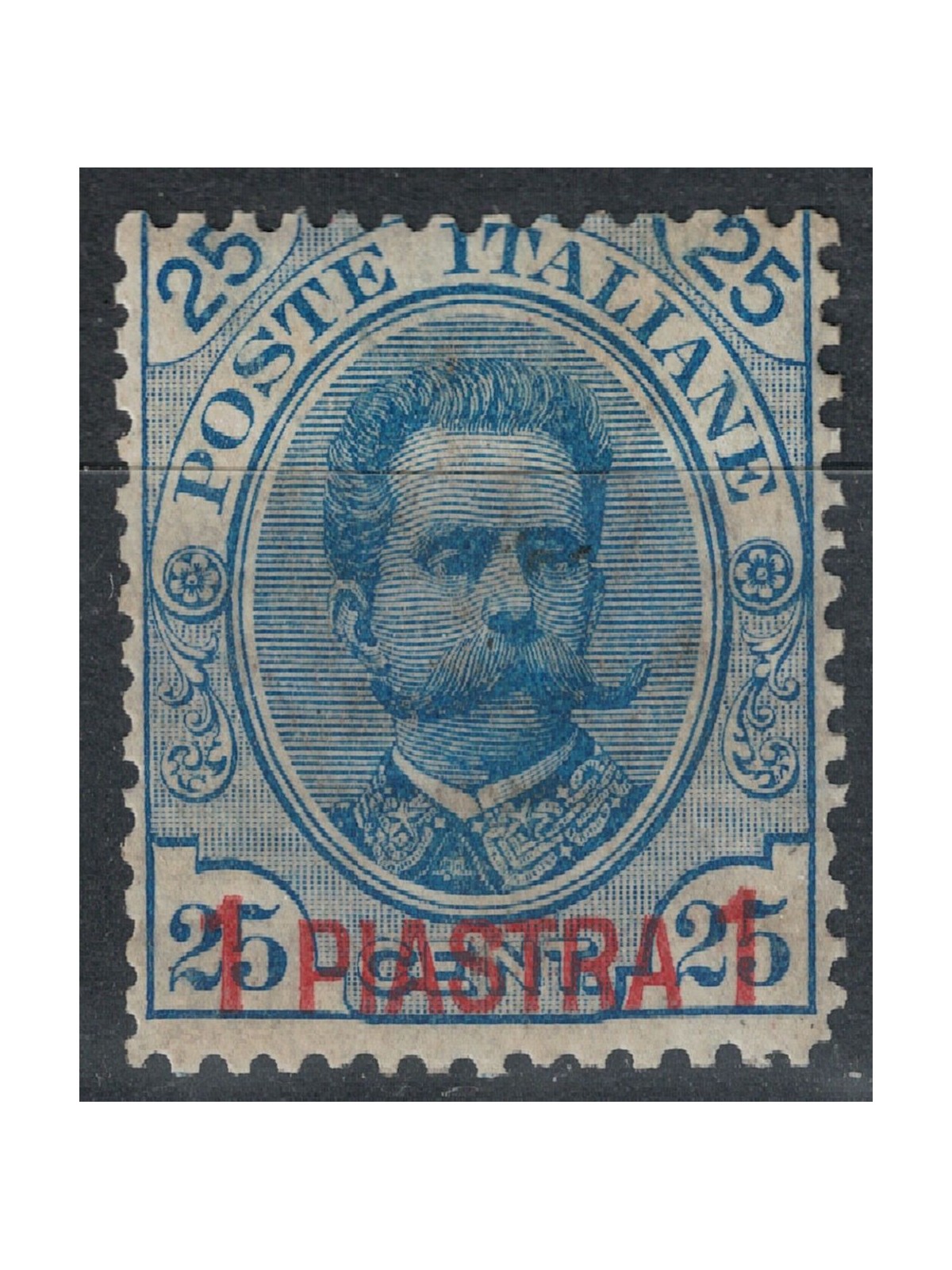 CRETE (CANEA) 1900 Effigy of Umberto I above. in red MH*