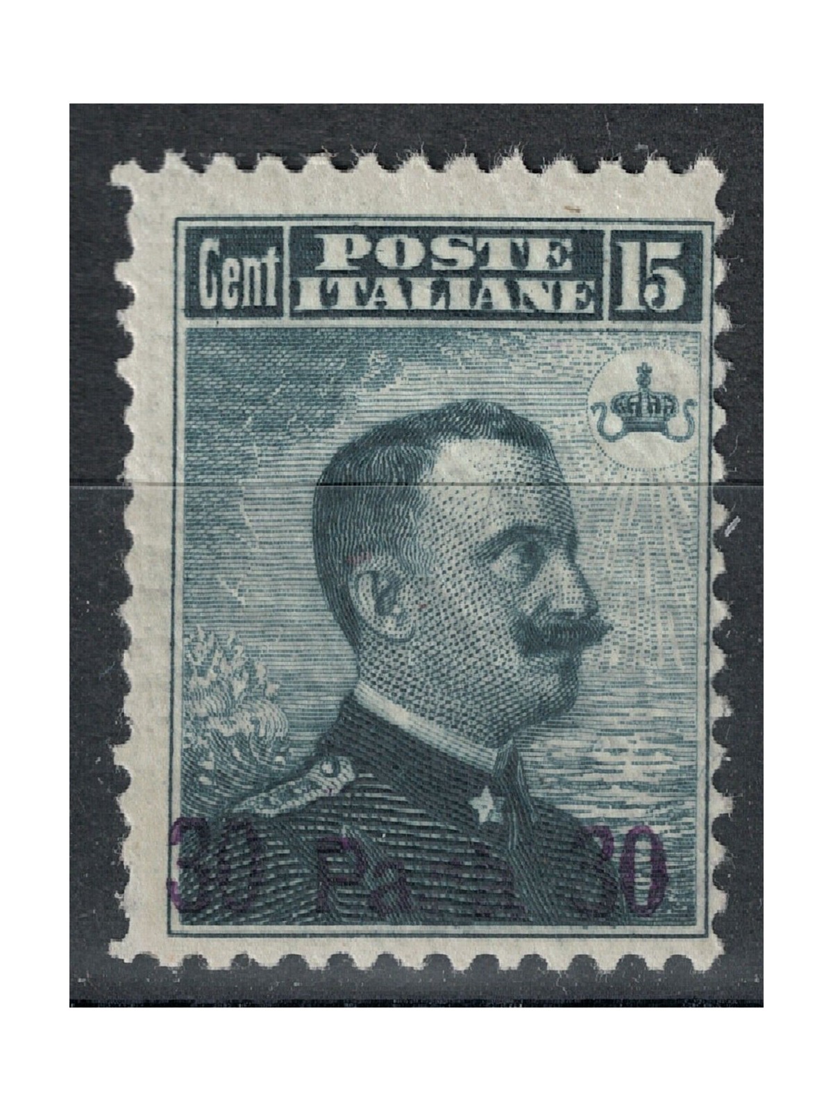 LEVANTE (TURCHIA) 1908 Michetti soprastampato MH*