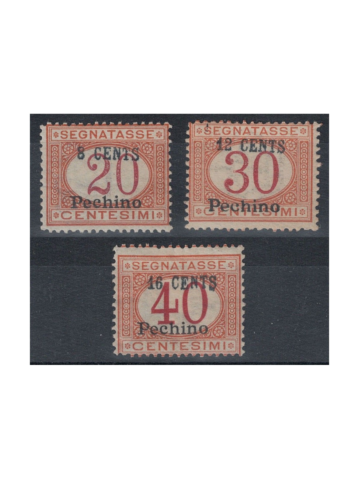 LEVANTE (BEIJING) 1918 Postage Due 3v MH*