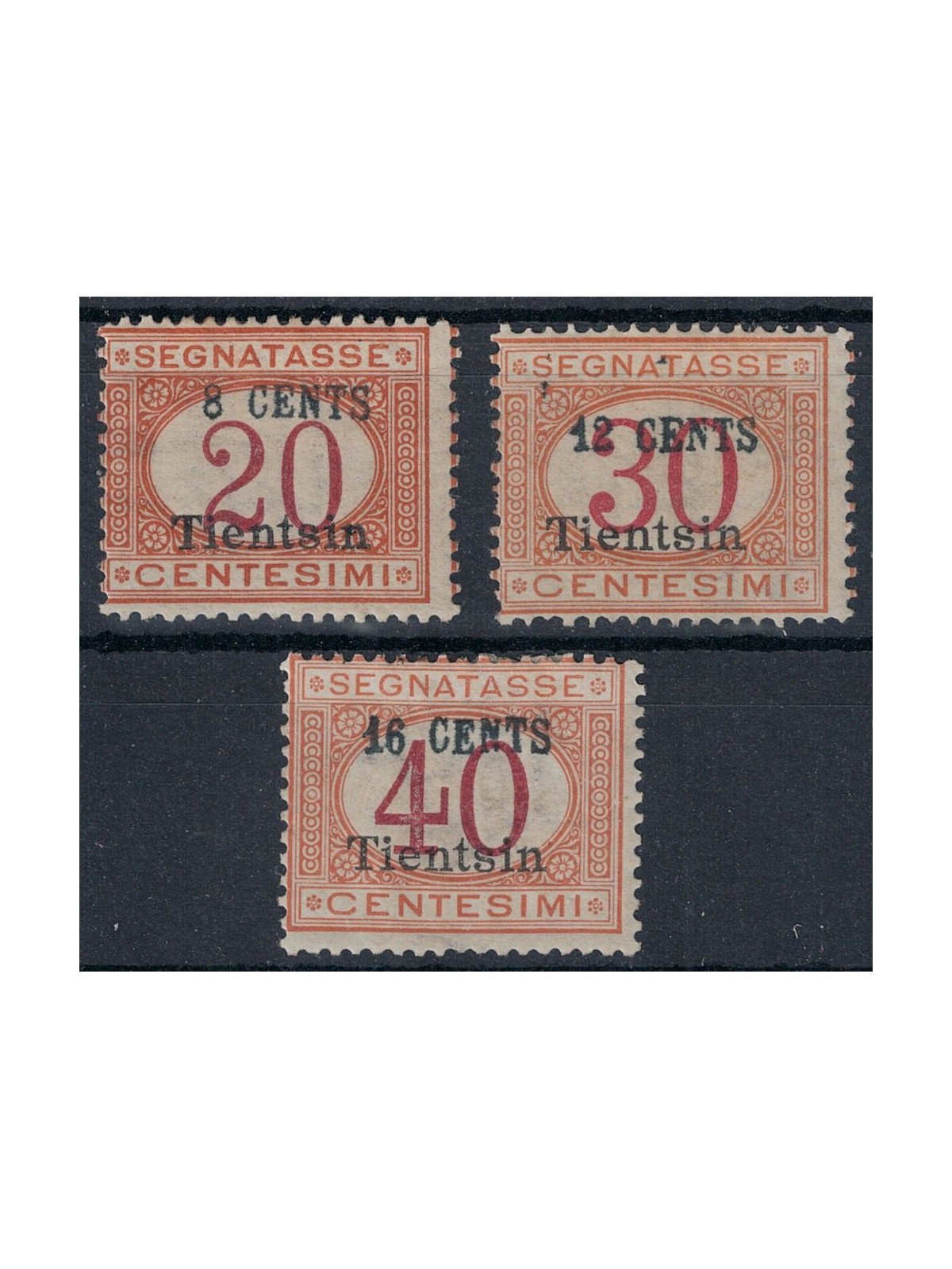 LEVANTE (TIENTSIN) 1918 Postage due 3v MH*