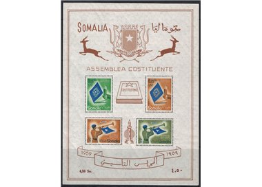 SOMALIA AFIS 1959 Constituent Assembly s/s MNH**