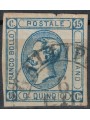 ITALY KINGDOM 1863 15c lithographic (I type) with transfer defect