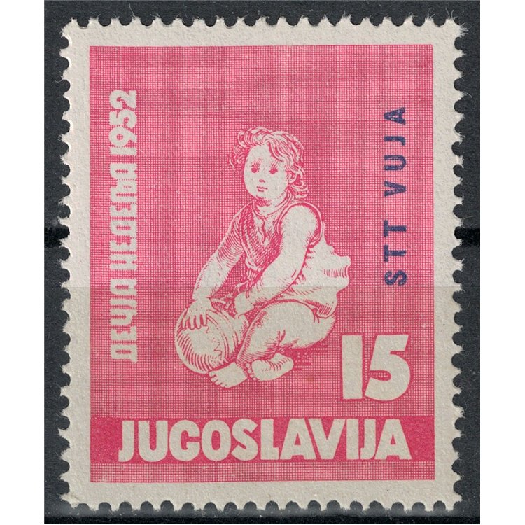 TRIESTE B 1952 Settimana dell'infanzia MH*