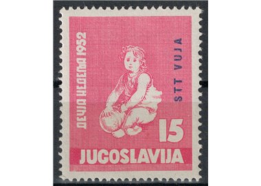 TRIESTE B 1952 Settimana dell'infanzia MH*