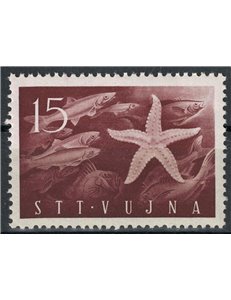 TRIESTE B 1952 Mostra filatelica di Capodistria MH*