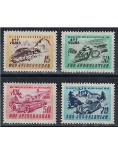 TRIESTE B 1953 Corsa automotociclistica 4v MH*