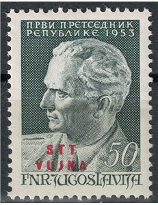 TRIESTE B 1953 Compleanno di Tito MH*