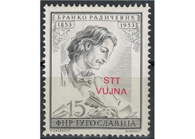 TRIESTE B 1953 Branko Radičević MH*