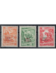 TRIESTE B 1954 Economy overprinted in bold 3v MNH**