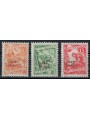 TRIESTE B 1954 Economia soprastampati in neretto 3v MNH**