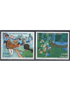 ITALY 2007 Europe 2v MNH**