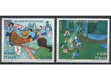 ITALY 2007 Europe 2v MNH**