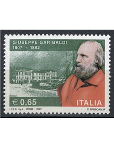 ITALIA 2007 Giuseppe Garibaldi MNH**