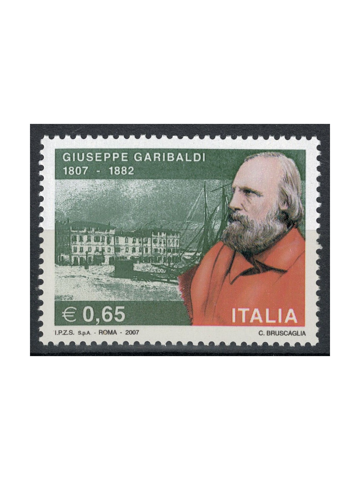 ITALY 2007 Giuseppe Garibaldi MNH**