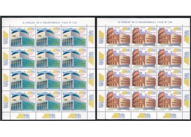ITALIA 2008 Festival internazionale della filatelia 2 MF MNH**