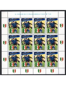 ITALY 2009 Inter Italian champion m/s MNH**