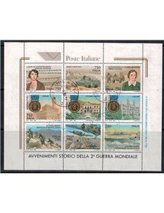 ITALY 1995 Events of the Second World War s/s us