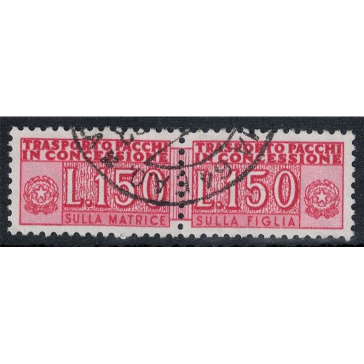 ITALY 1968 Parcels in concession us