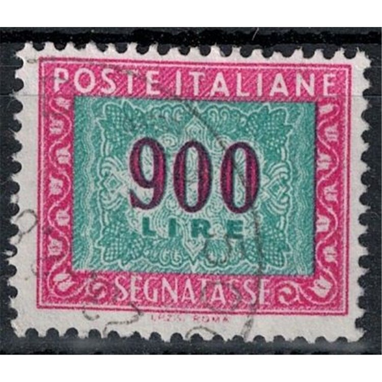 ITALY 1984 Postage Due us