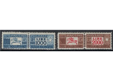 ITALY 1957 Postal parcels 2v MNH**