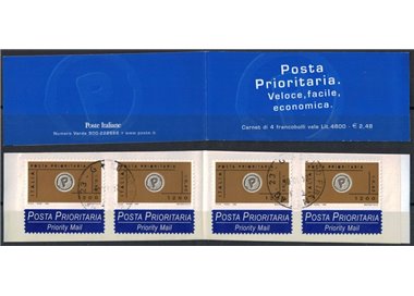 ITALY 1999 Priority Mail (A) booklet us