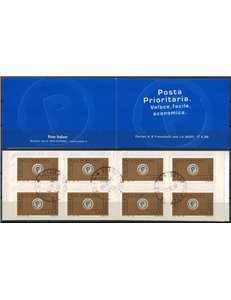 ITALY 1999 Priority Mail (B) booklet us