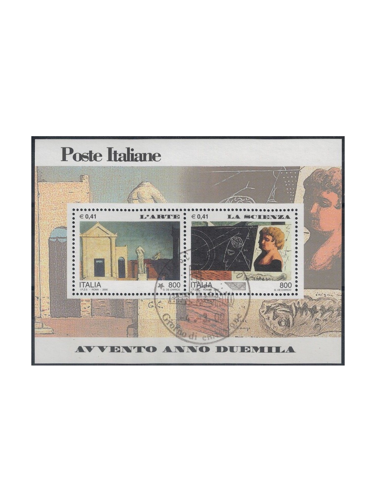 ITALY 2000 Art and Science s/s us