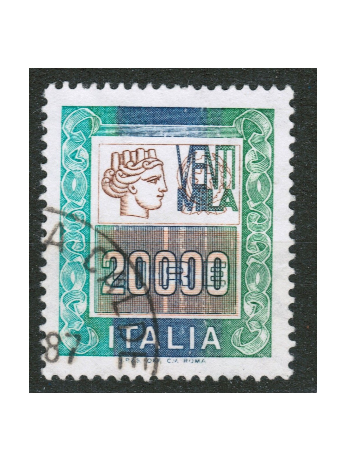 ITALIA 1987 Alti valori £ 20.000 us