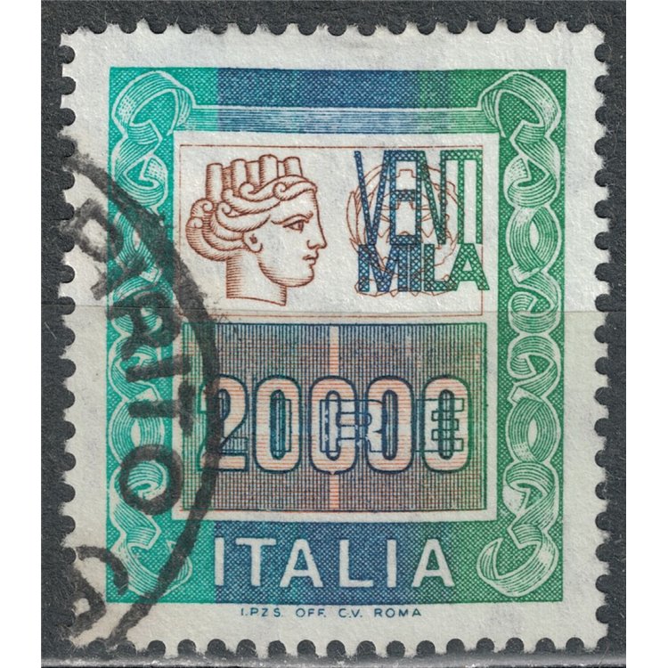 ITALIA 1987 Alti valori ₤ 20.000 us