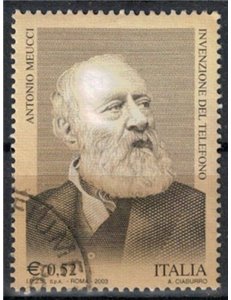 ITALIA 2003 Antonio Meucci us