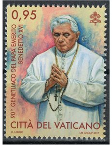 VATICAN 2017 Birthday Benedict XVI MNH**
