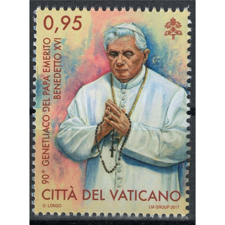VATICAN 2017 Birthday Benedict XVI MNH**
