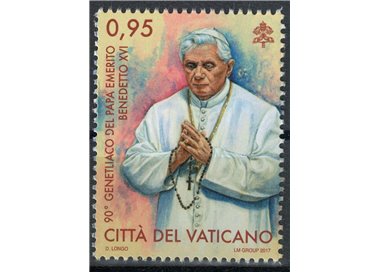 VATICAN 2017 Birthday Benedict XVI MNH**