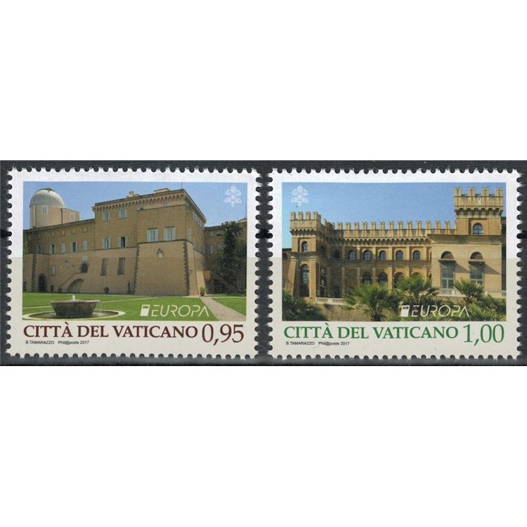 VATICAN 2017 Europe 2v MNH**