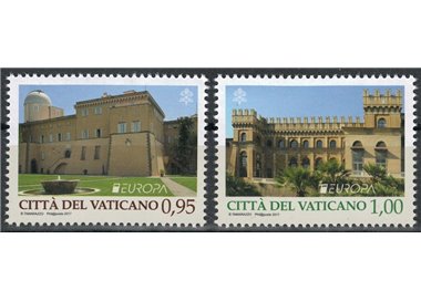 VATICANO 2017 Europa 2v MNH**