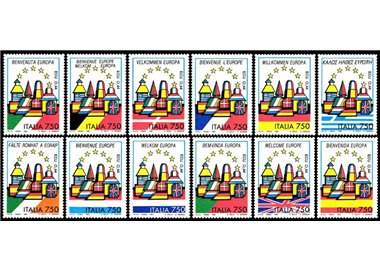 ITALIA 1993 Europa unita 12v MNH**