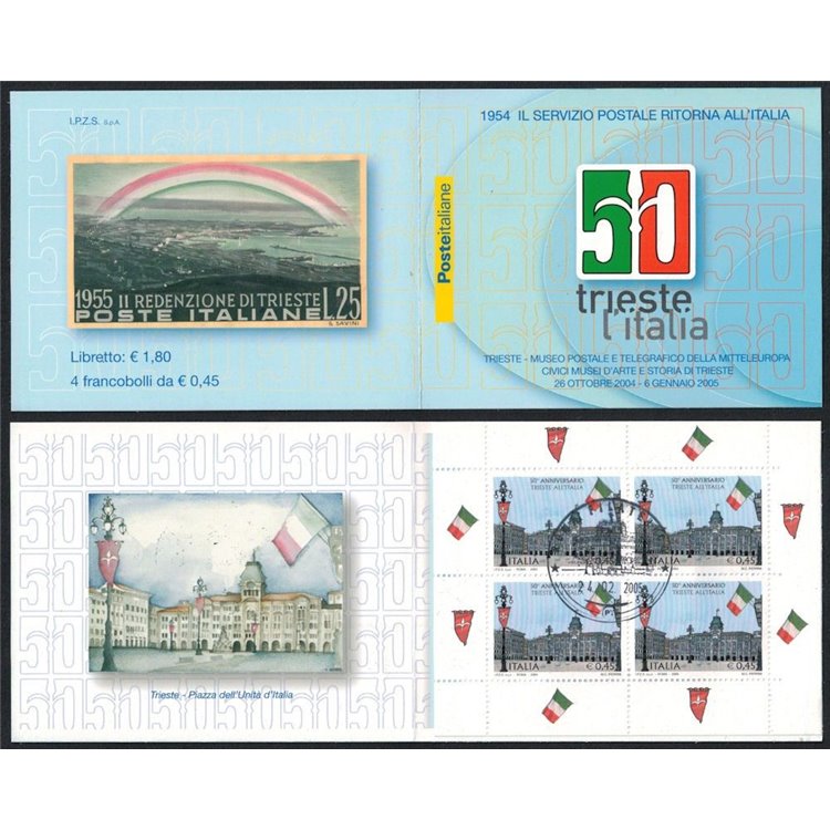 ITALY 2004 Trieste to Italy booklet us