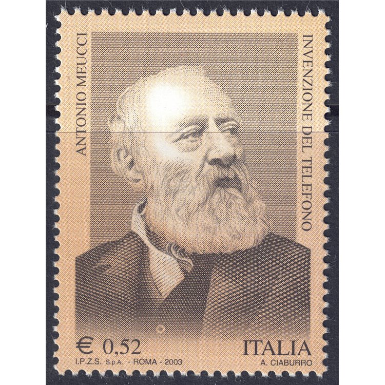 ITALY 2003 Antonio Meucci MNH**