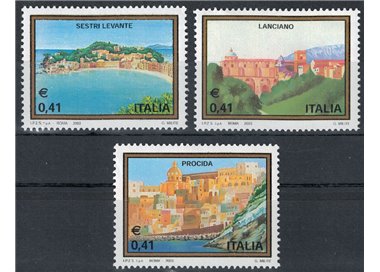 ITALIA 2003 Turismo 3v MNH**