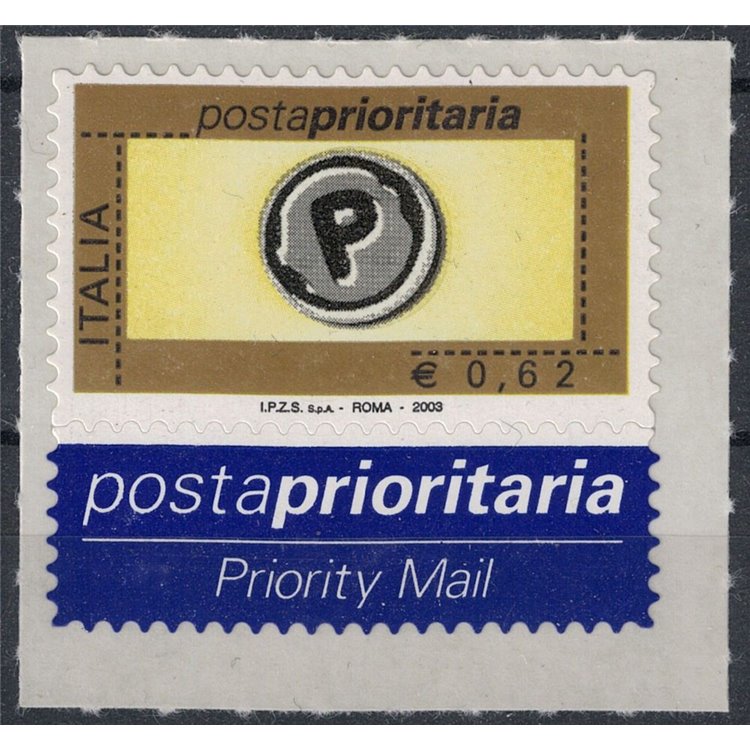 ITALIA 2003 Posta prioritaria € 0,62 MNH**