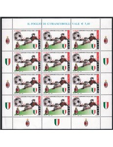ITALIA 2004 Milan campione d'Italia MF MNH**
