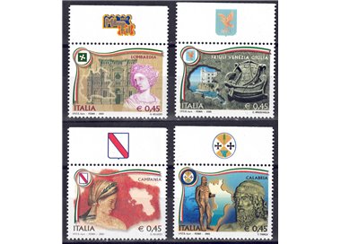 ITALIA 2005 Regioni d'Italia ca 4v MNH**