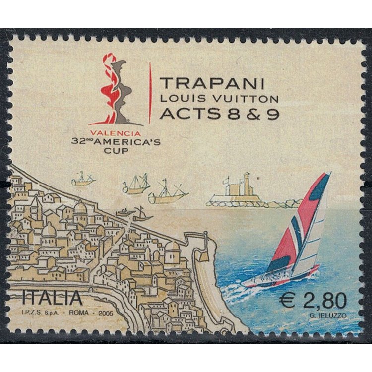 ITALY 2005 America's Cup MNH**