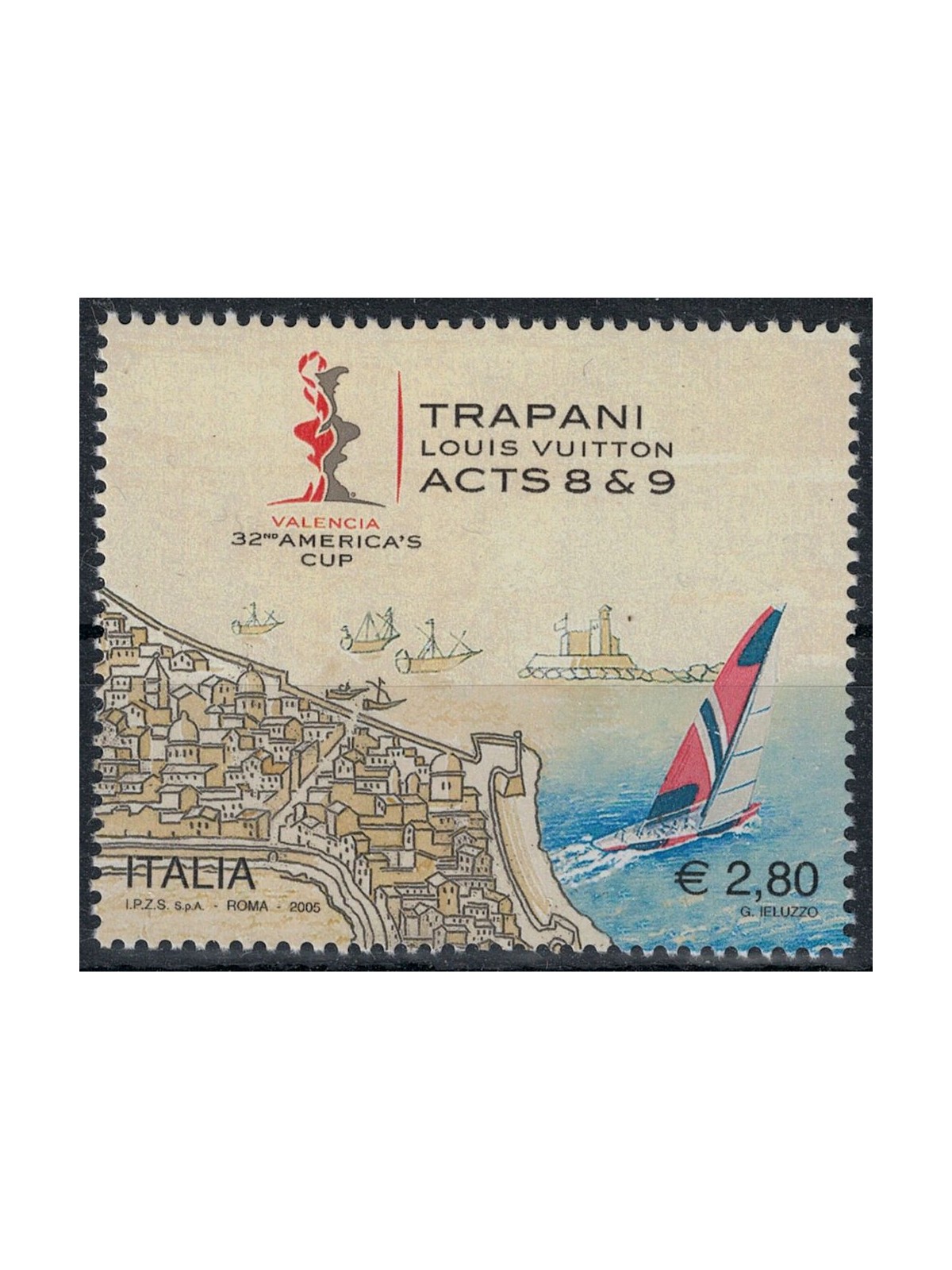 ITALY 2005 America's Cup MNH**