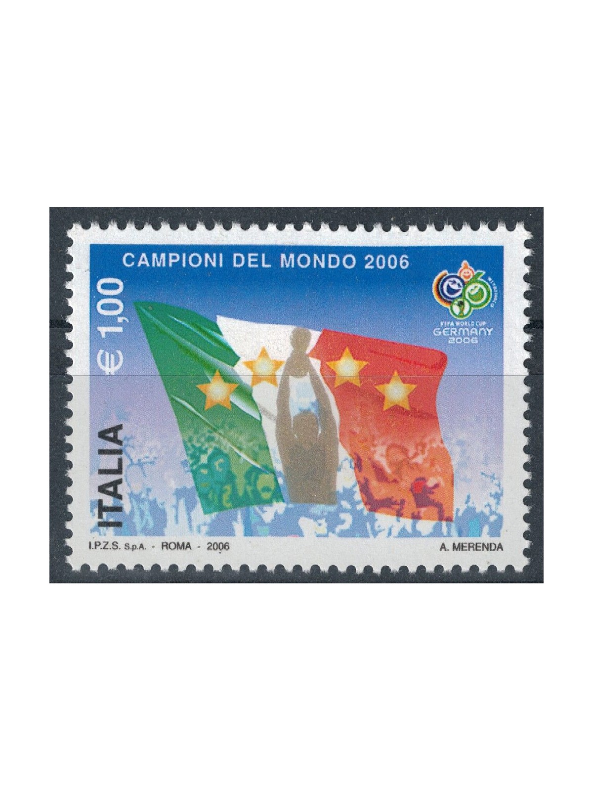 ITALY 2006 Italy World Champion MNH**