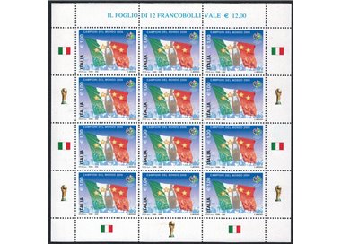 ITALY 2006 Italy World Champion m/s MNH**
