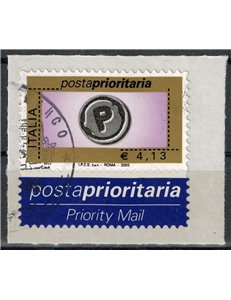 ITALY 2003 Priority Mail €4.13 us