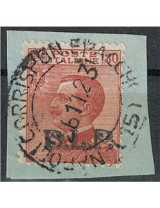 ITALY KINGDOM 1923 BLP 30c brown orange us