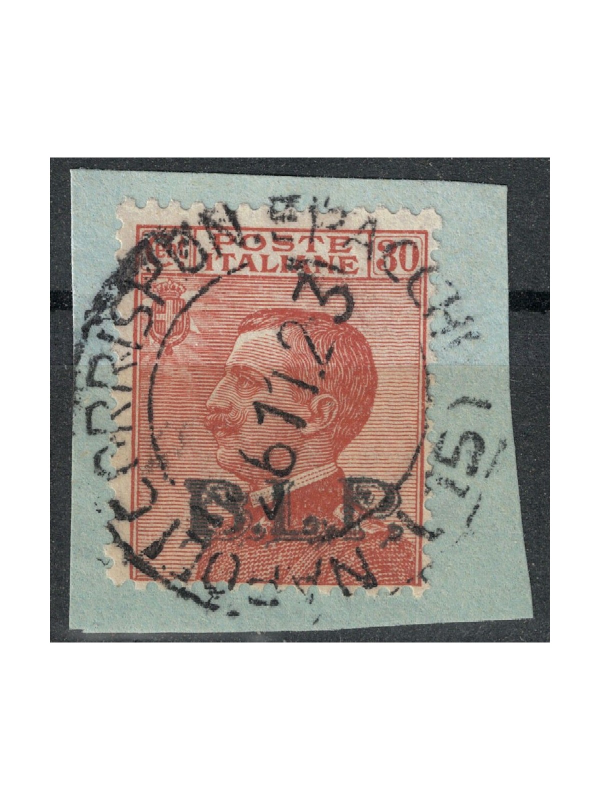 ITALIA REGNO 1923 BLP 30c bruno arancio us